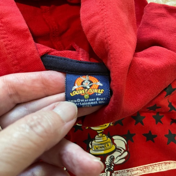 Boys Long Sleeve Tees size 2 Loony Tunes & H&M. Lot of 2. Box Q003 - Picture 2 of 3